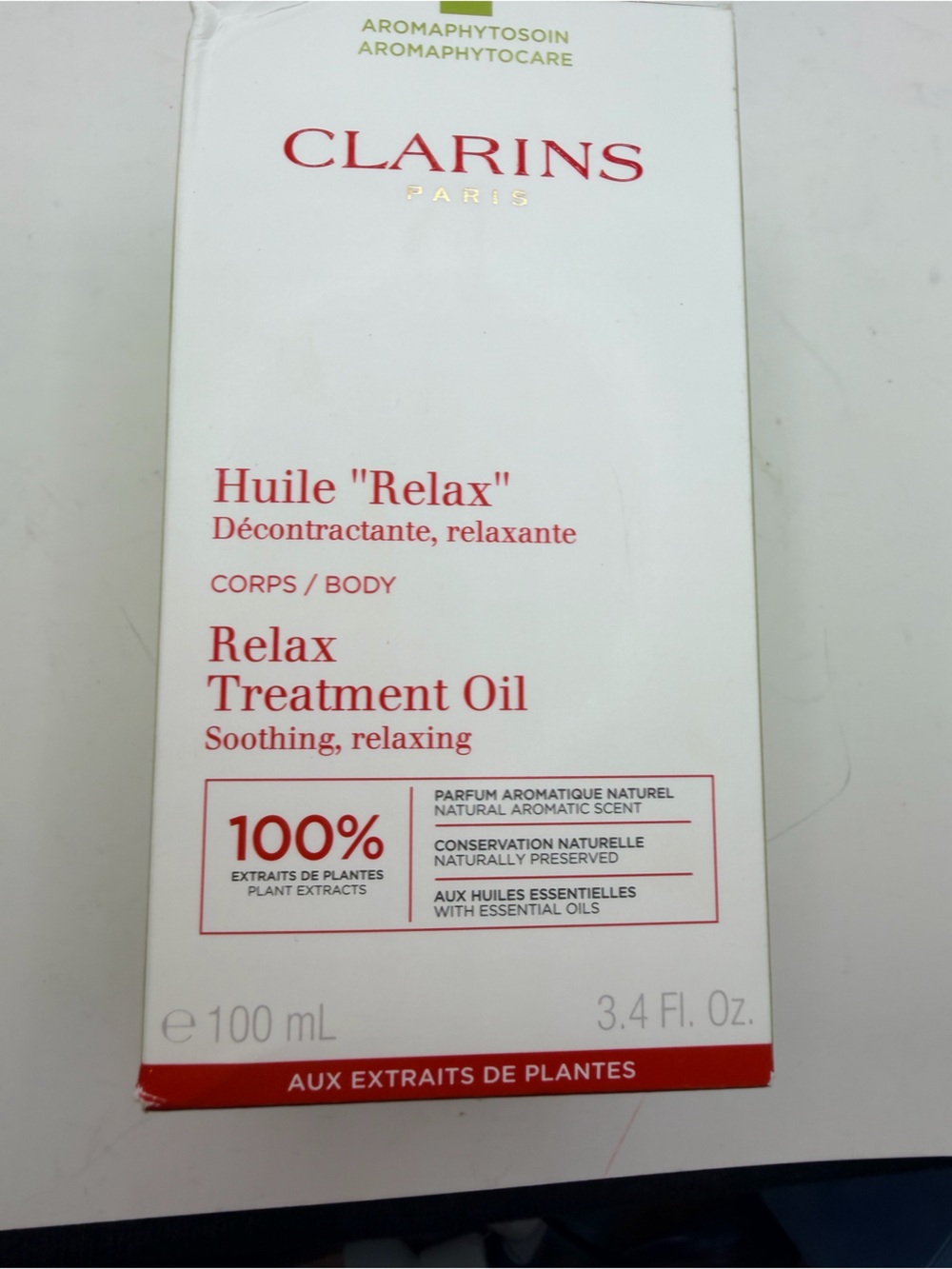 Clarins Relax Treatment Oil